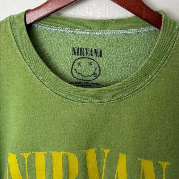 Urban Outfitters Green Nirvana Graphic Sweater - Picture 4 of 7
